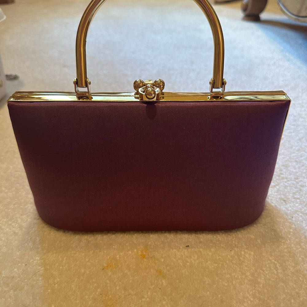 Elegant Purple Handbag